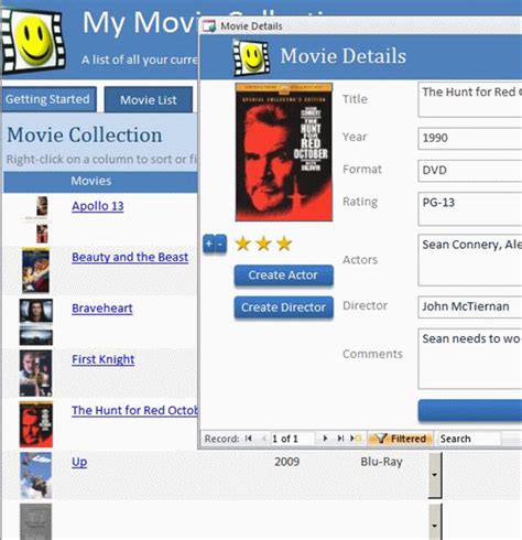 the movie database collections.